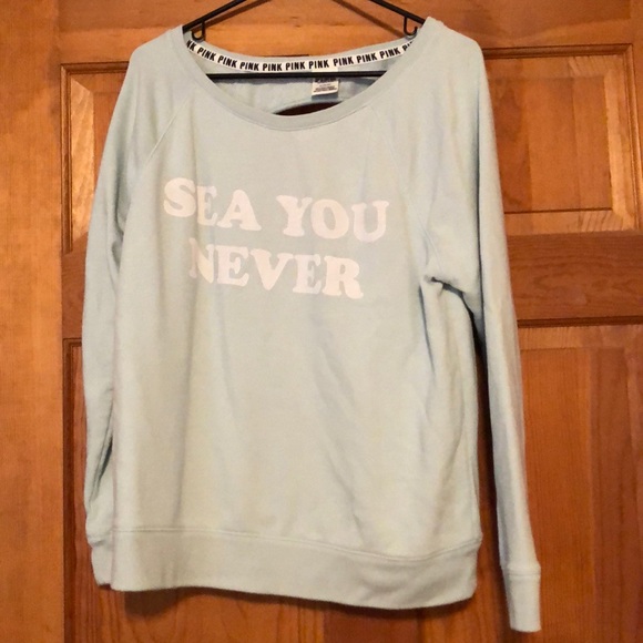 PINK Victoria's Secret Tops - VS Pink cut out sweatshirt. Size M.
